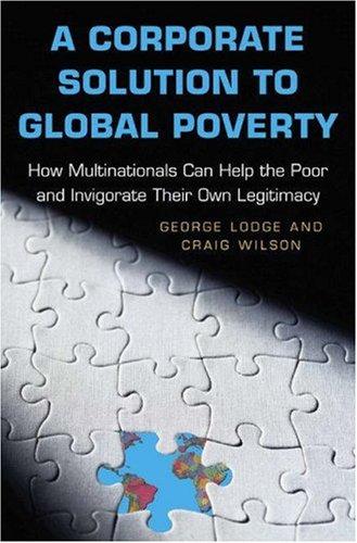 Cover for A corporate solution to global poverty