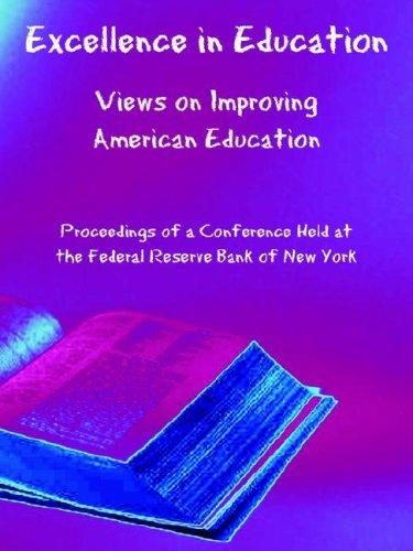 Cover for Excellence in Education