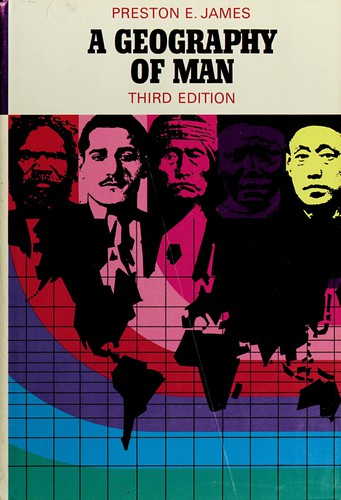Cover for A geography of man