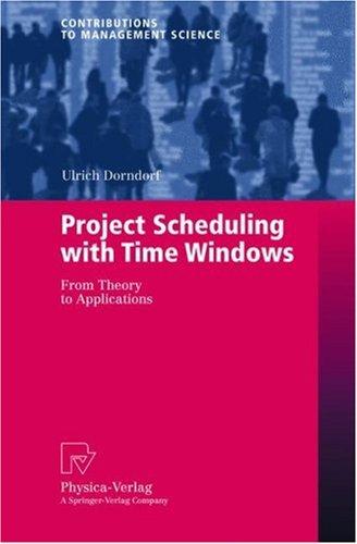 Cover for Project Scheduling with Time Windows