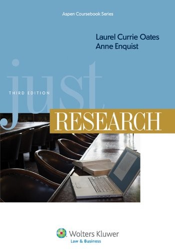 Cover for Just research