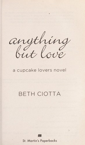 Cover for Anything but love
