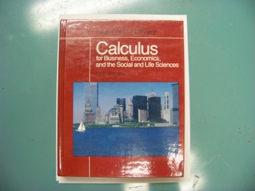 Cover for Calculus for business, economics, and the social, and life sciences