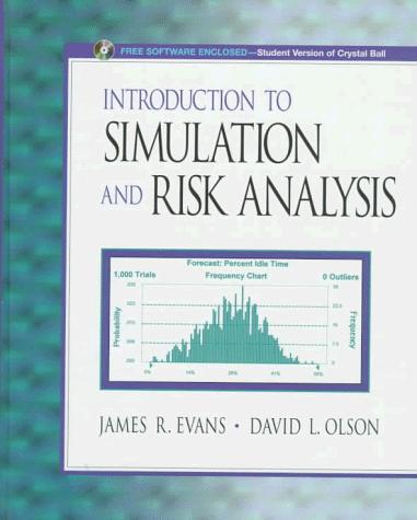Cover for Introduction to simulation and risk analysis