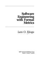 Cover for Software engineering with formal metrics