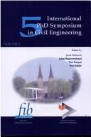 Cover for 5th International PhD Symposium in Civil Engineering  - Volume 2