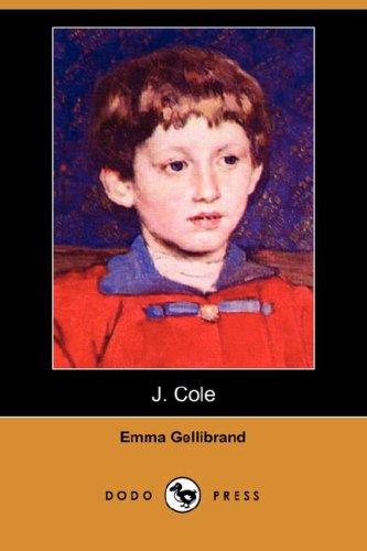 Cover for J. Cole (Dodo Press)