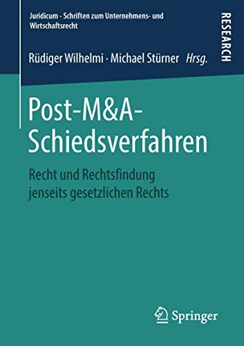 Cover for Post-M&A-Schiedsverfahren
