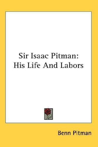 Cover for Sir Isaac Pitman