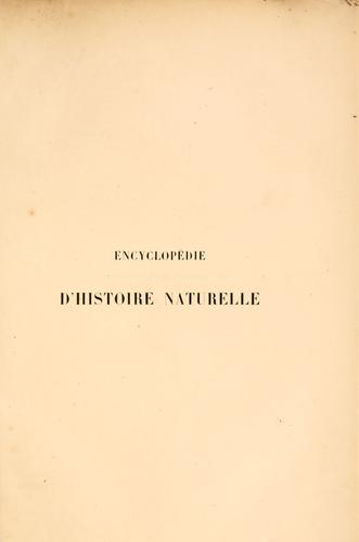 Cover for Encyclop©Øedie d'histoire naturelle