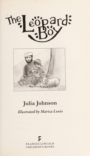 Cover for The leopard boy