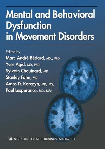 Cover for Mental and Behavioral Dysfunction in Movement Disorders