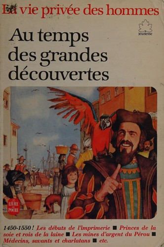 Cover for Au temps des grandes découvertes