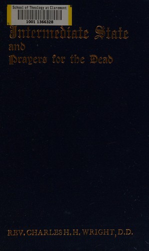Cover for The intermediate state, and prayers for the dead