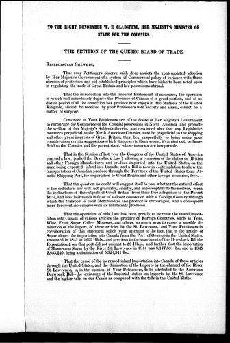 Cover for To the Right Honorable W.E. Gladstone, Her Majesty's minister of state for the colonies