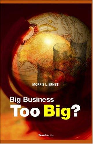 Cover for Too Big (Business Classics (Beard Books))