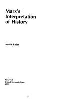 Cover for Marx's interpretation of history