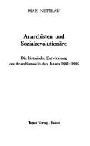 Cover for Anarchisten und Sozialrevolutionäre