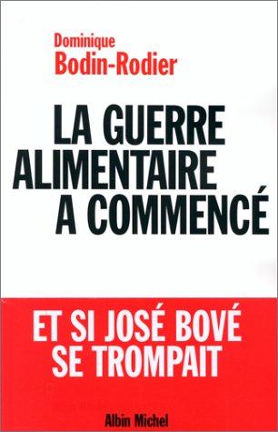 Cover for La Guerre alimentaire 
