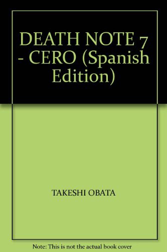 Cover for DEATH NOTE 7 - CERO