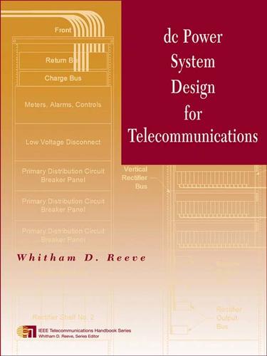 Cover for DC Power System Design for Telecommunications