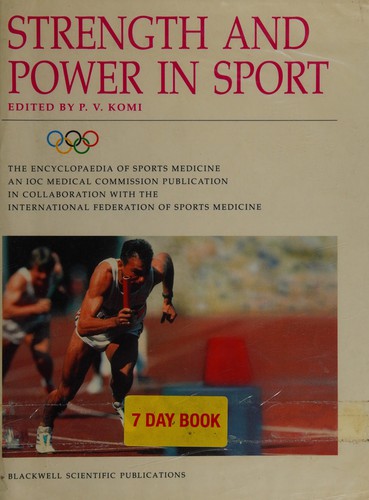 Cover for Strength and power in sport