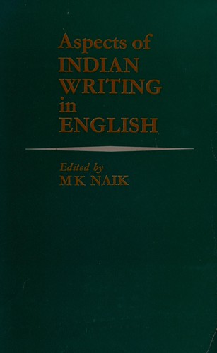 Cover for Aspects of Indian writing in English
