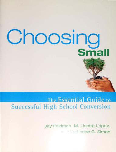 Cover for Choosing small