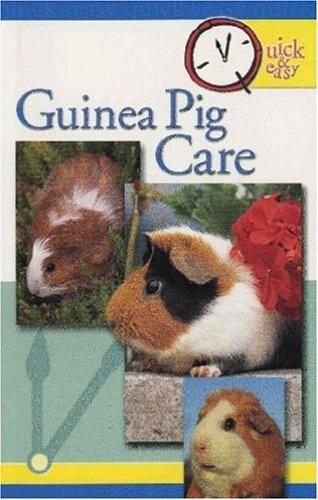 Cover for Guinea pig care.