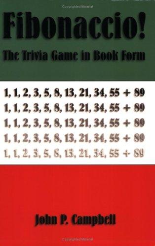 Cover for Fibonaccio! The Trivia Game in Book Form