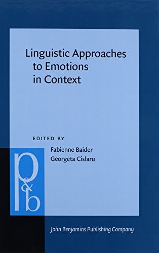 Cover for Linguistic approaches to emotions in context