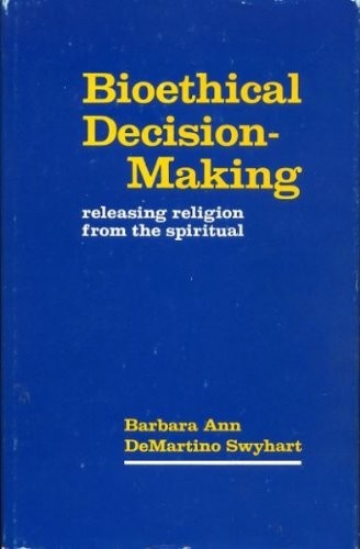 Cover for Bioethical decision-making