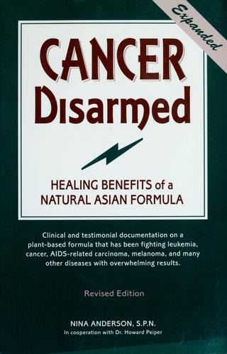 Cover for Cancer disarmed