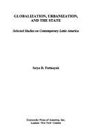 Cover for Globalization, urbanization, and the state