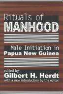 Cover for Rituals of manhood