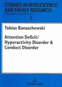 Cover for Attention Deficit/Hyperactivity Disorder & Conduct Disorder
