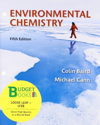 Cover for Environmental Chemistry