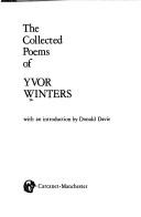 Cover for The collected poems of Yvor Winters