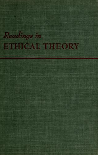 Cover for Readings in ethical theory