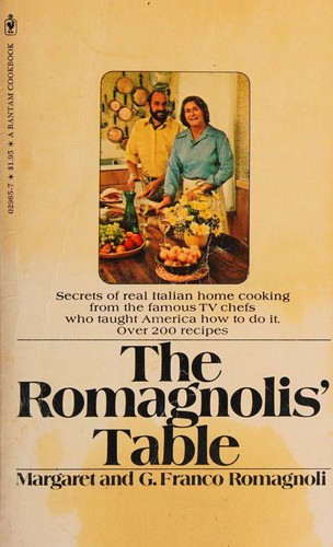 Cover for The Romagnolis' table