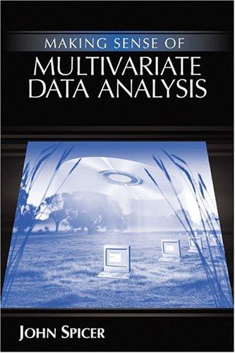 Cover for Making Sense of Multivariate Data Analysis