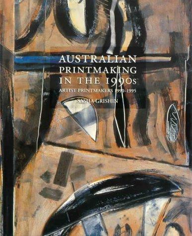 Cover for Australian printmaking in the 1990s