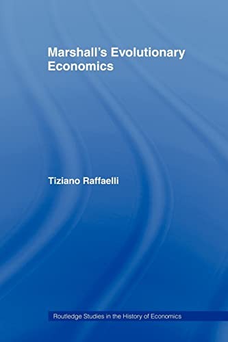 Cover for Marshall's Evolutionary Economics
