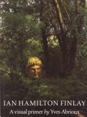 Cover for Ian Hamilton Finlay