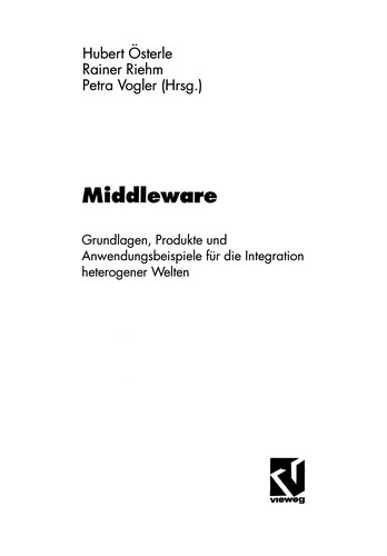 Cover for Middleware