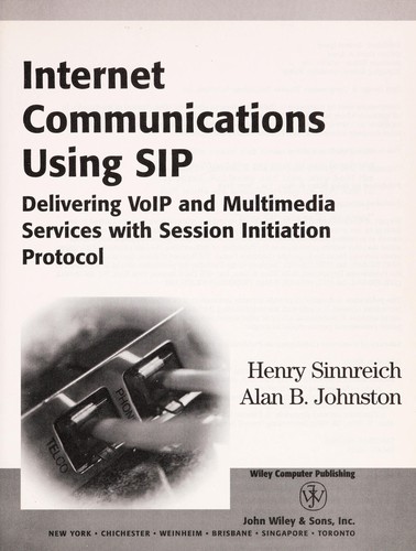 Cover for Internet communications using SIP