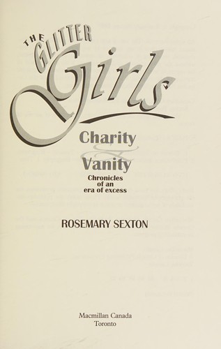 Cover for The glitter girls