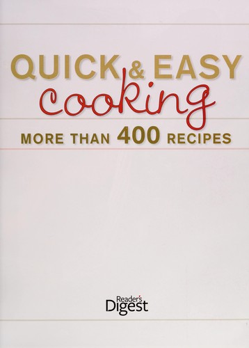 Cover for Quick & easy cooking