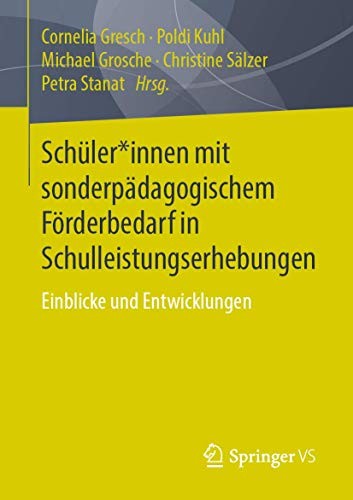 Cover for Schüler*innen mit sonderpädagogischem Förderbedarf in Schulleistungserhebungen