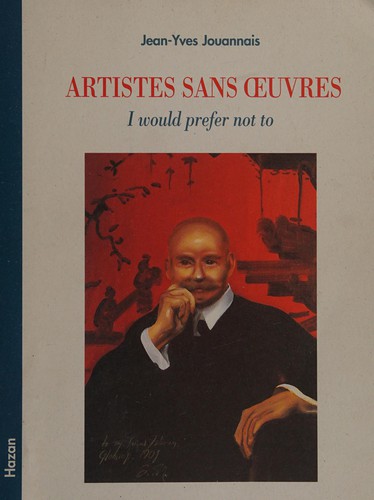 Cover for Artistes sans œuvres